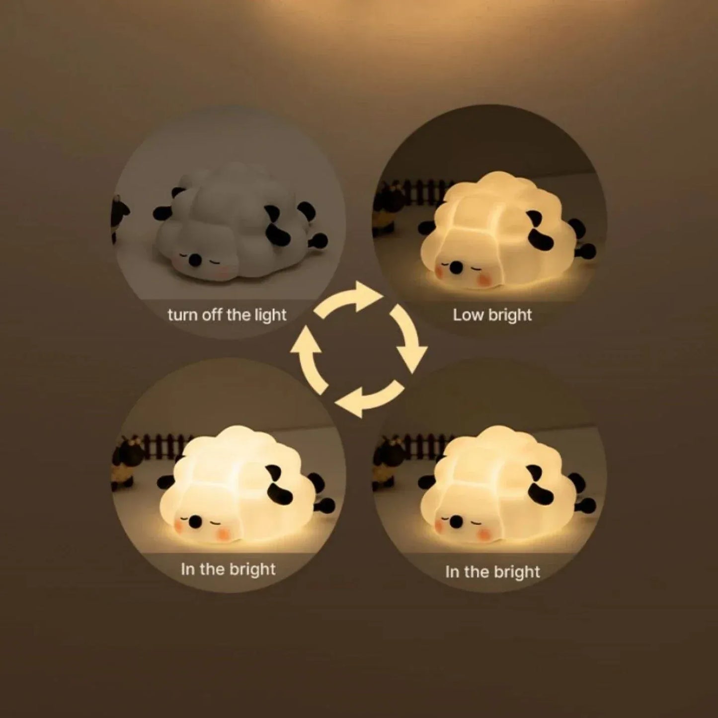 Schaap Nachtlampje SheepyGlow Nachtlampen