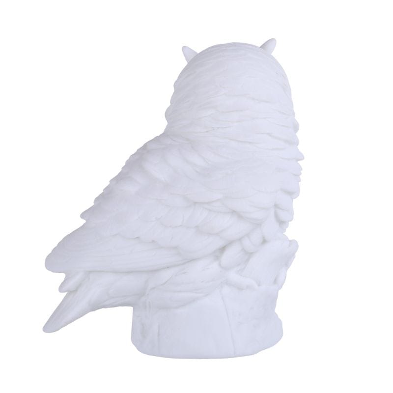 Schattige Uil Tafellamp 12x11x8 cm Met Witte Lichtbol Nachtlampen