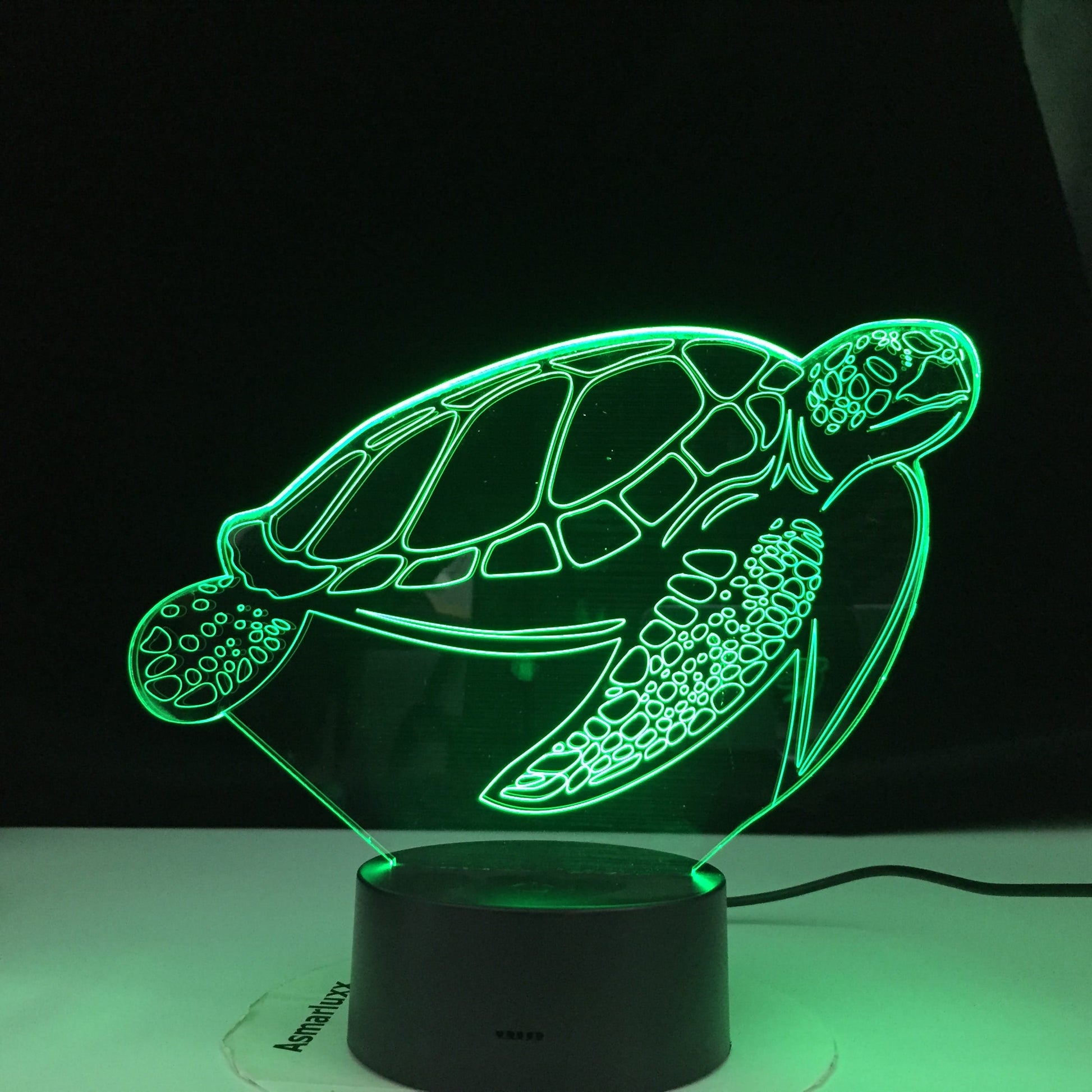 Schildpad Nachtlampje 20 cm Kleuren Nachtlampen