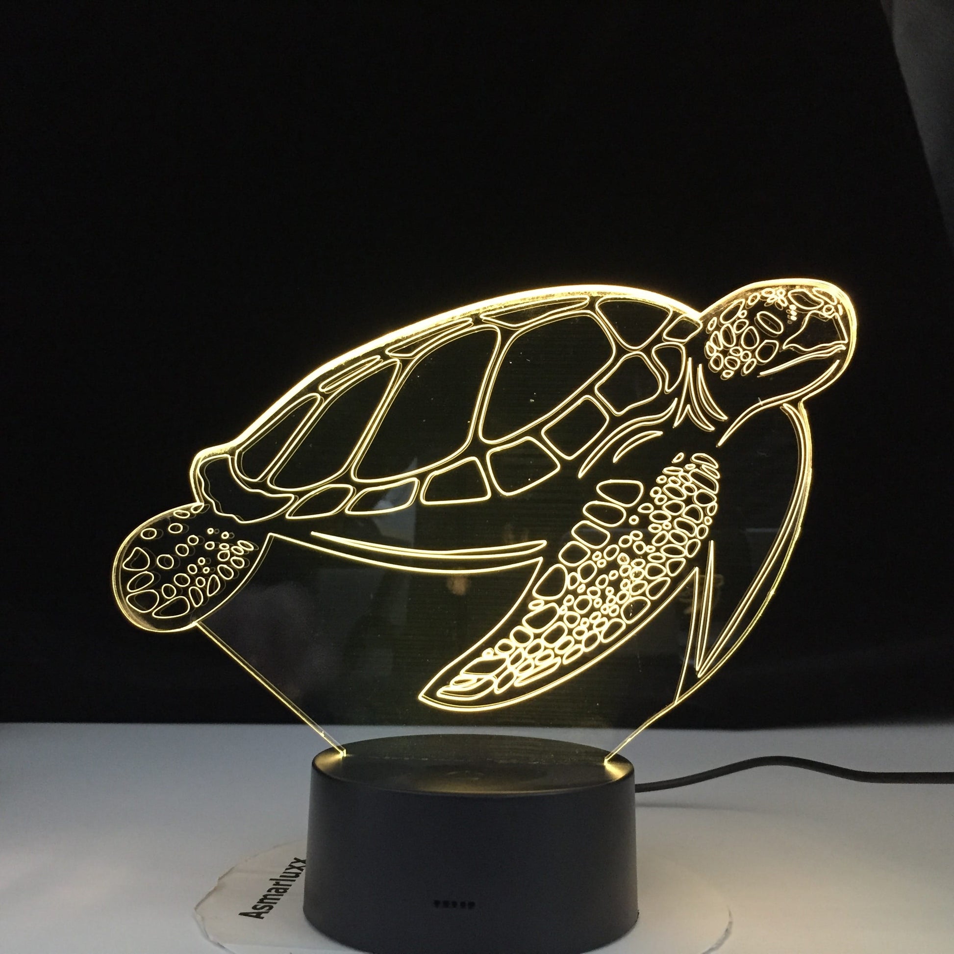 Schildpad Nachtlampje 20 cm Kleuren Nachtlampen