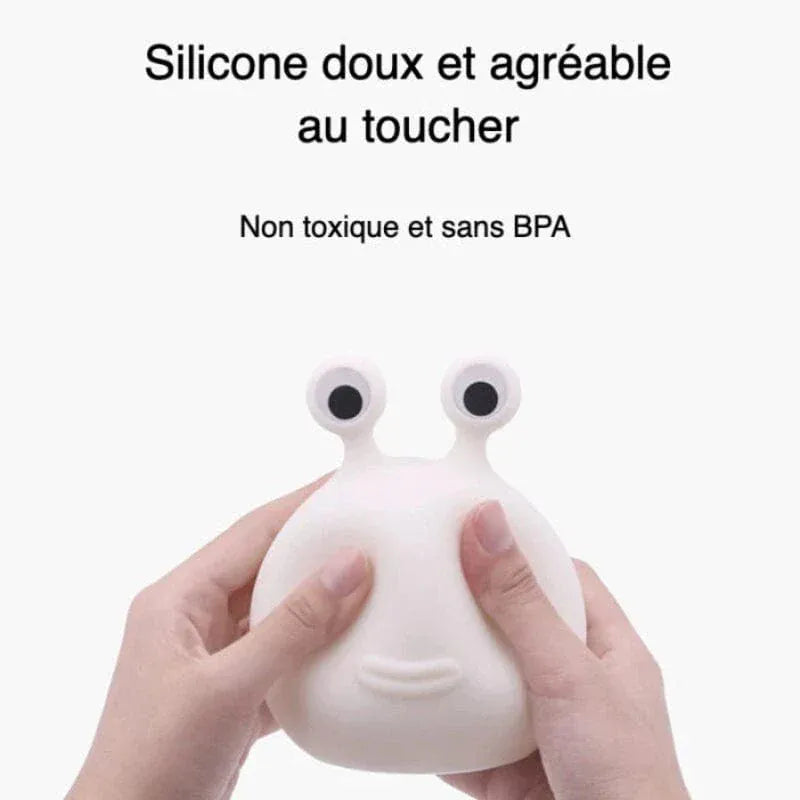 ShellGlow Slak Nachtlampje LED Zacht Silicone Oplaadbaar Nachtlampen