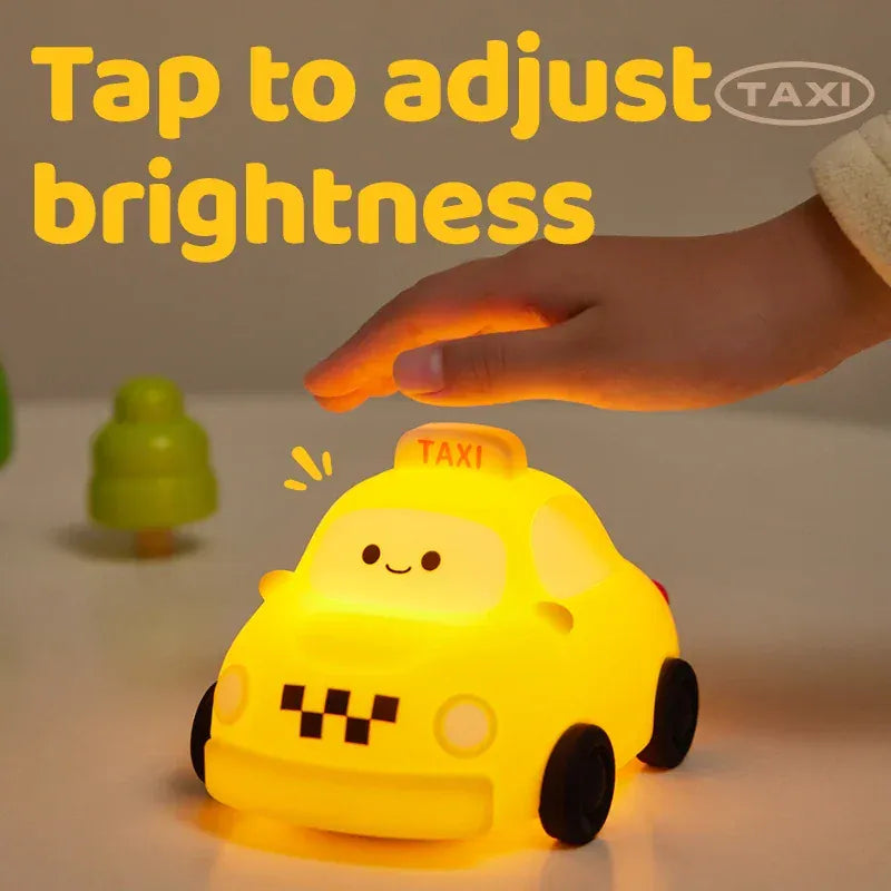 Siliconen Autonachtlampje CarLight Voor Kinderkamer Nachtlampen