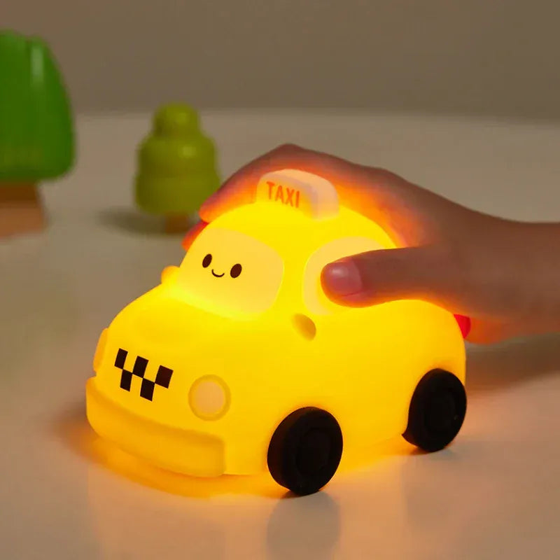 Siliconen Autonachtlampje CarLight Voor Kinderkamer Nachtlampen