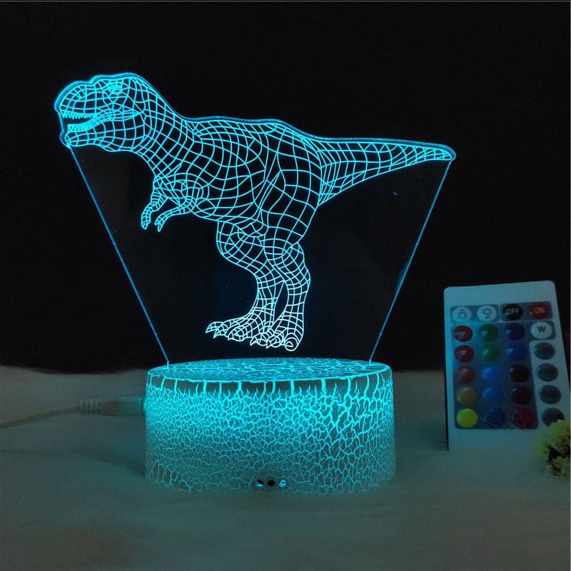Siliconen Dinosaurus LED Nachtlampje Nachtlampen