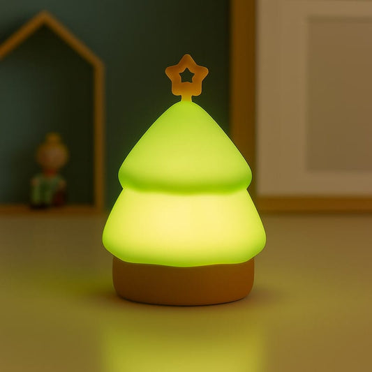 Siliconen Kerstboom Nachtlampje Nachtlampen