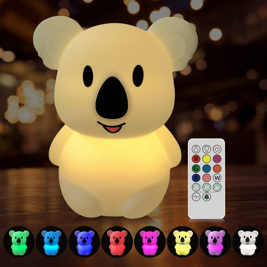 Siliconen Koala Nachtlampje 15,5 cm Nachtlampen
