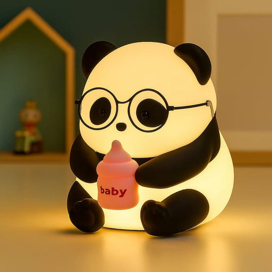 Siliconen Panda Nachtlampje LED Nachtlampen