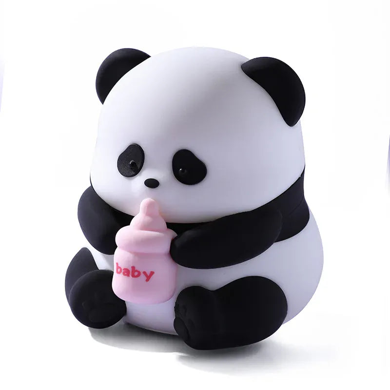 Siliconen Panda Nachtlampje LED Nachtlampen