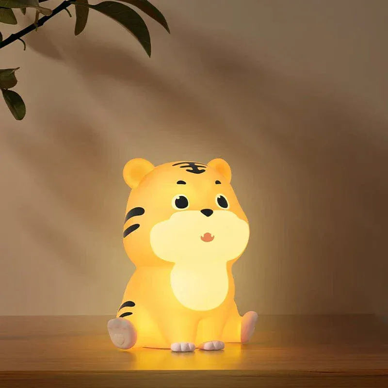 Siliconen Tijger Nachtlampje Nachtlampen