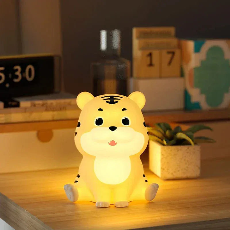Siliconen Tijger Nachtlampje Nachtlampen