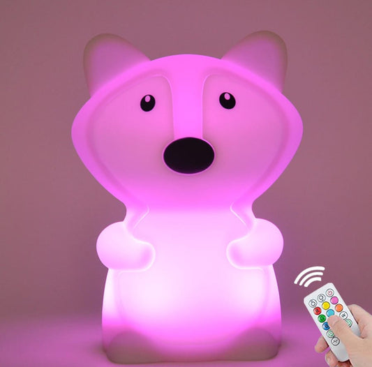 Siliconen Vos Nachtlampje Sensor Nachtlampen