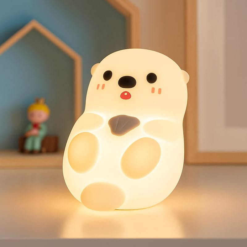 Siliconenotter Nachtlamp OttoLight Nachtlampen