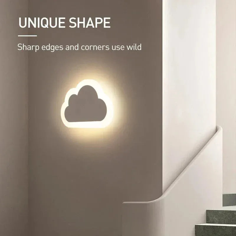 SkyWallGlow Wolk Wandlampje Warm Wit 10W Model Nachtlampen