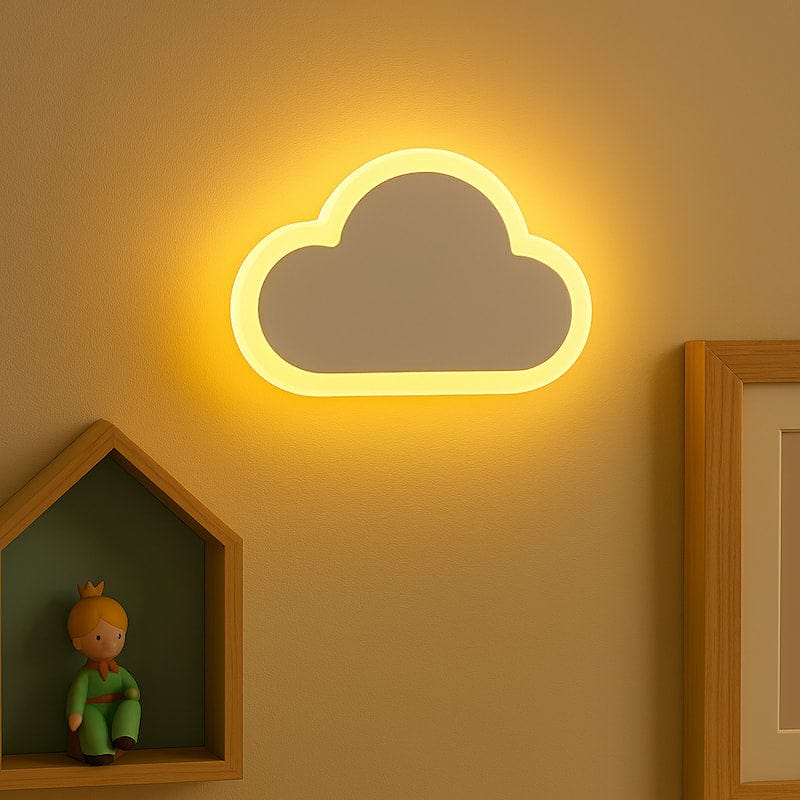 SkyWallGlow Wolk Wandlampje Warm Wit 10W Model Nachtlampen
