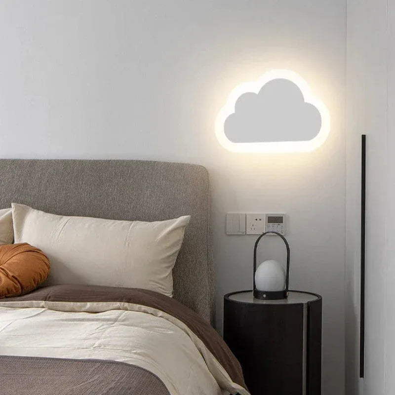 SkyWallGlow Wolk Wandlampje Warm Wit 10W Model Nachtlampen