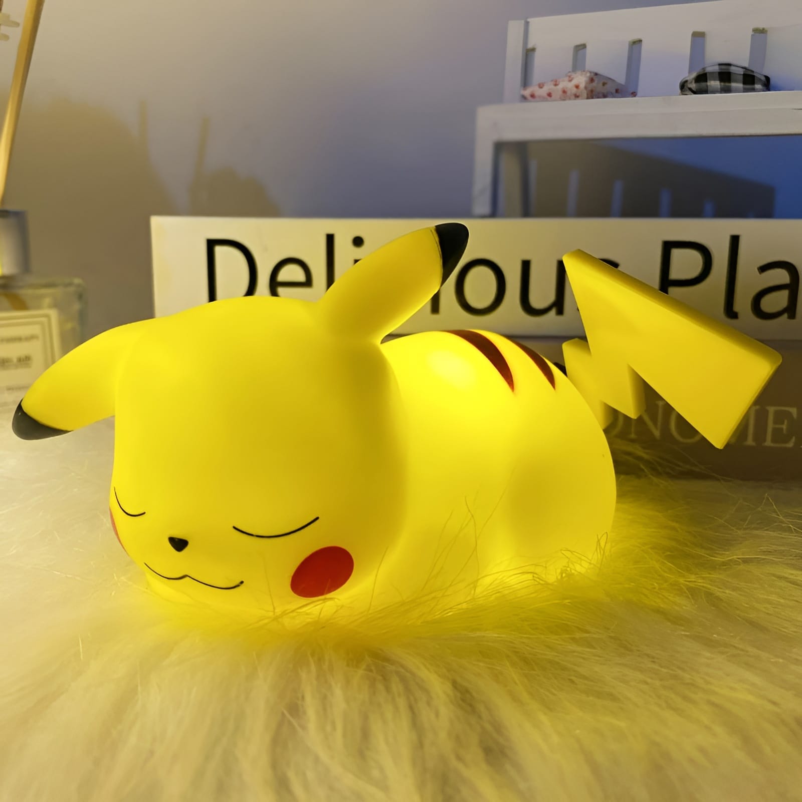 Slapende Pikachu nachtlampje Nachtlampen