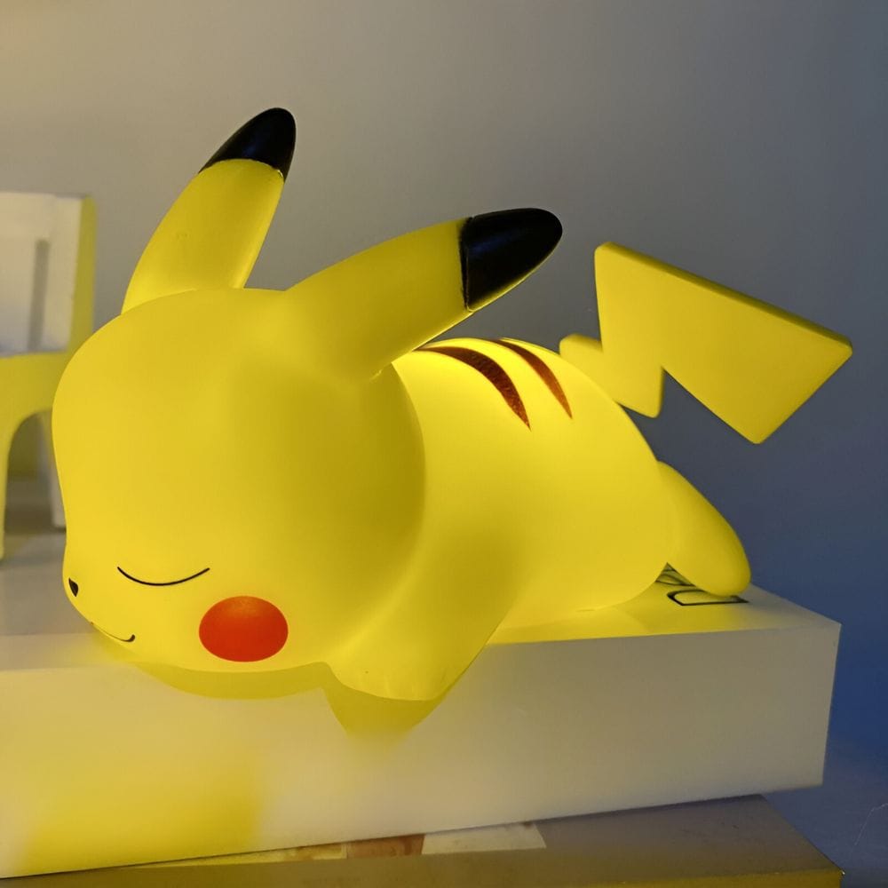Slapende Pikachu nachtlampje Nachtlampen