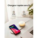 Slimme LED Nachtlampje Met USB Sensor En Oplader 21x8x3,6 cm Nachtlampen