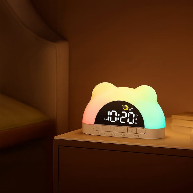 SmartRise Interactieve Wekker Met Lichtsimulatie Nachtlampen