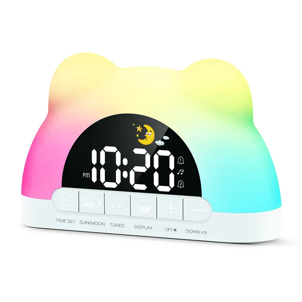 SmartRise Interactieve Wekker Met Lichtsimulatie Nachtlampen