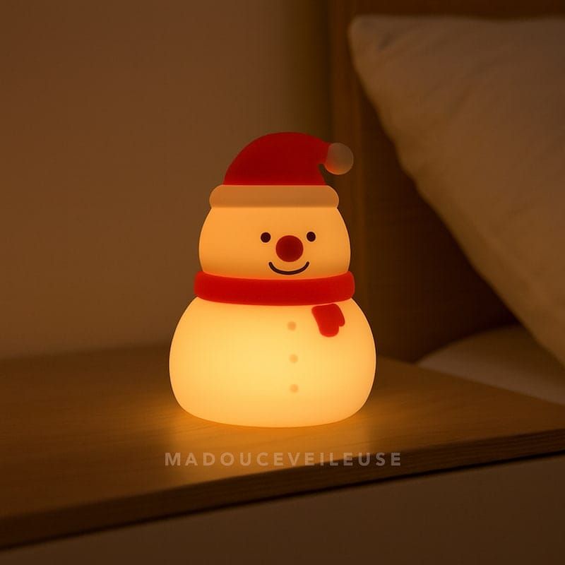 Sneeuwpop Nachtlampje SnowRise Nachtlampen