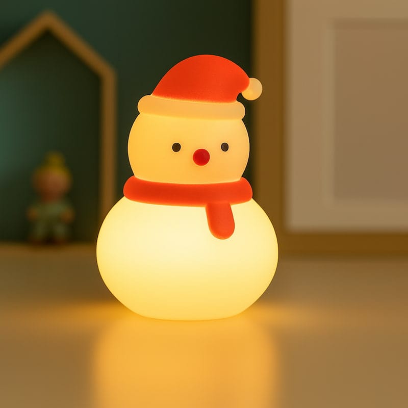 Sneeuwpop Nachtlampje Wit FrostLuz Nachtlampen