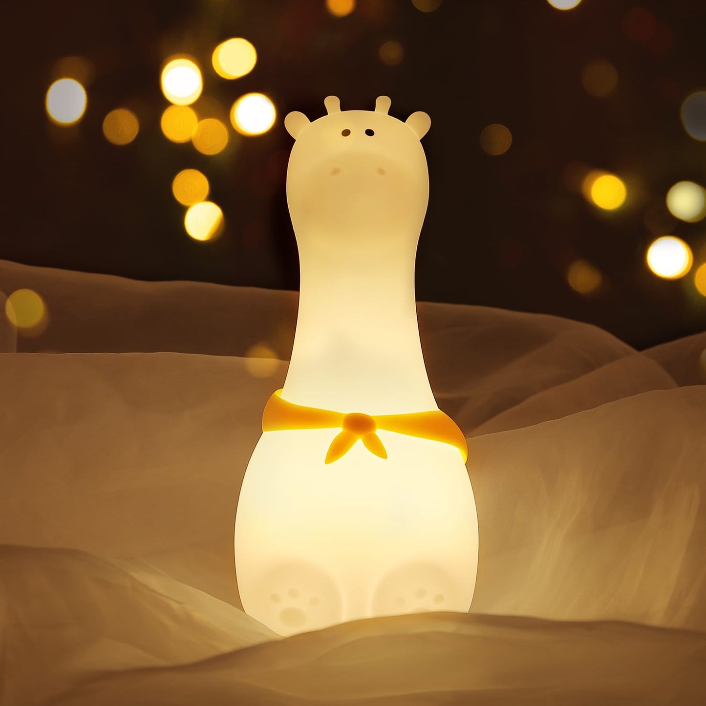 Sophie De Giraffe Babynachtlampje 9x10x20 cm Met Warm Licht Nachtlampen