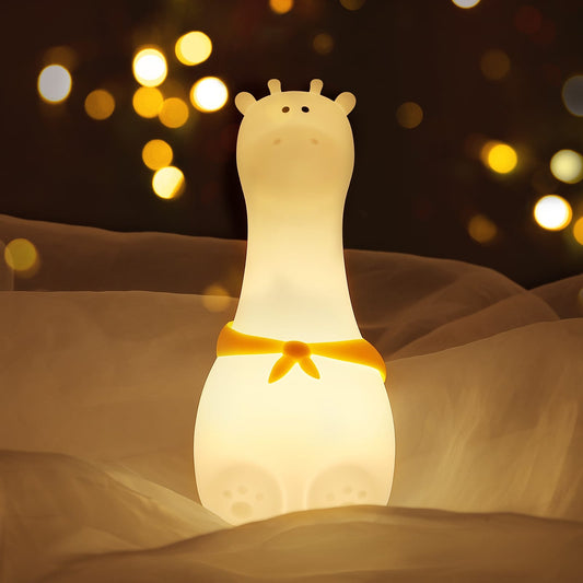 Sophie De Giraffe Babynachtlampje 9x10x20 cm Met Warm Licht Nachtlampen