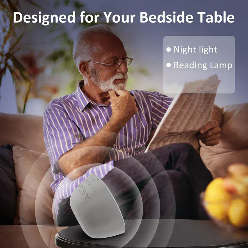 SoundRise Bluetooth Luidspreker Wekker Met Zonsopgang Nachtlampen