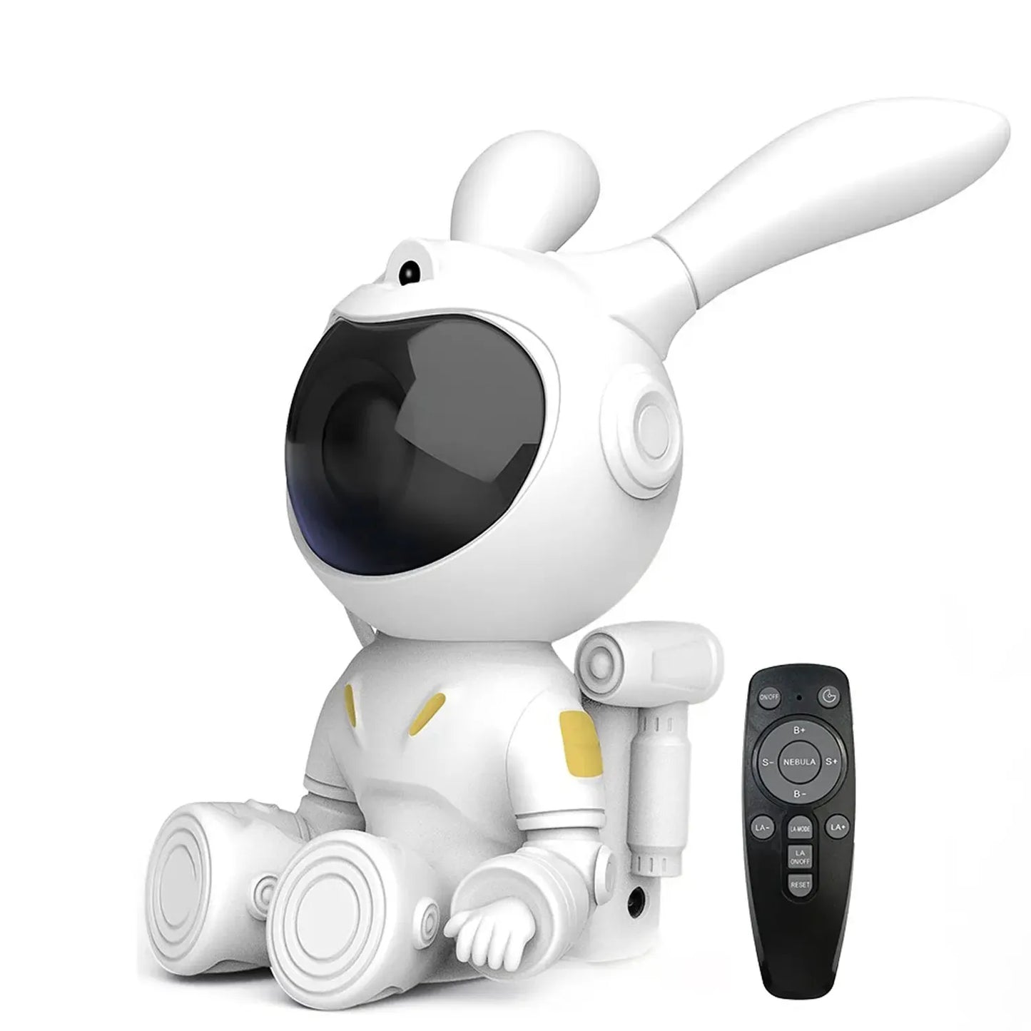 SpaceRabbit Astronaut Konijn Nachtprojector Met Kleurrijke Sterrenhemel Nachtlampen
