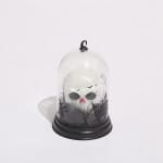 Spook Onder Glazen Stolp Nachtlampje 9x9x14 cm Met LED Nachtlampen