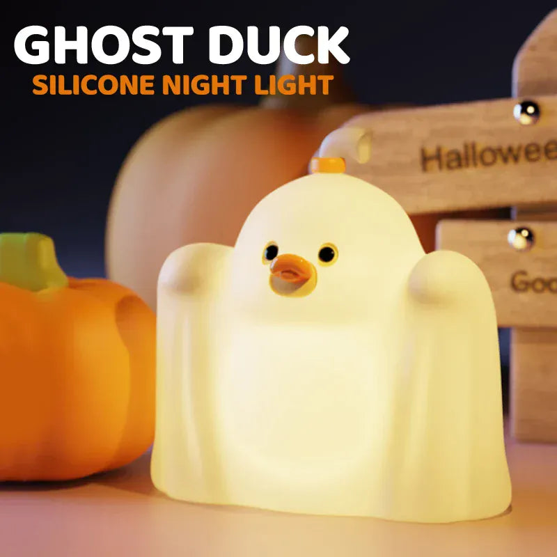 Spookeend Nachtlampje Siliconen Nachtlampen