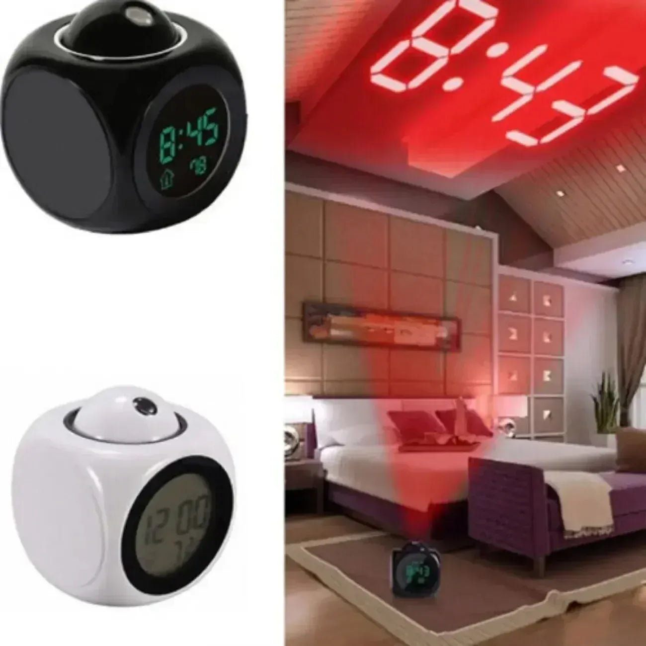 StarCast Projector Wekker Nachtlampen