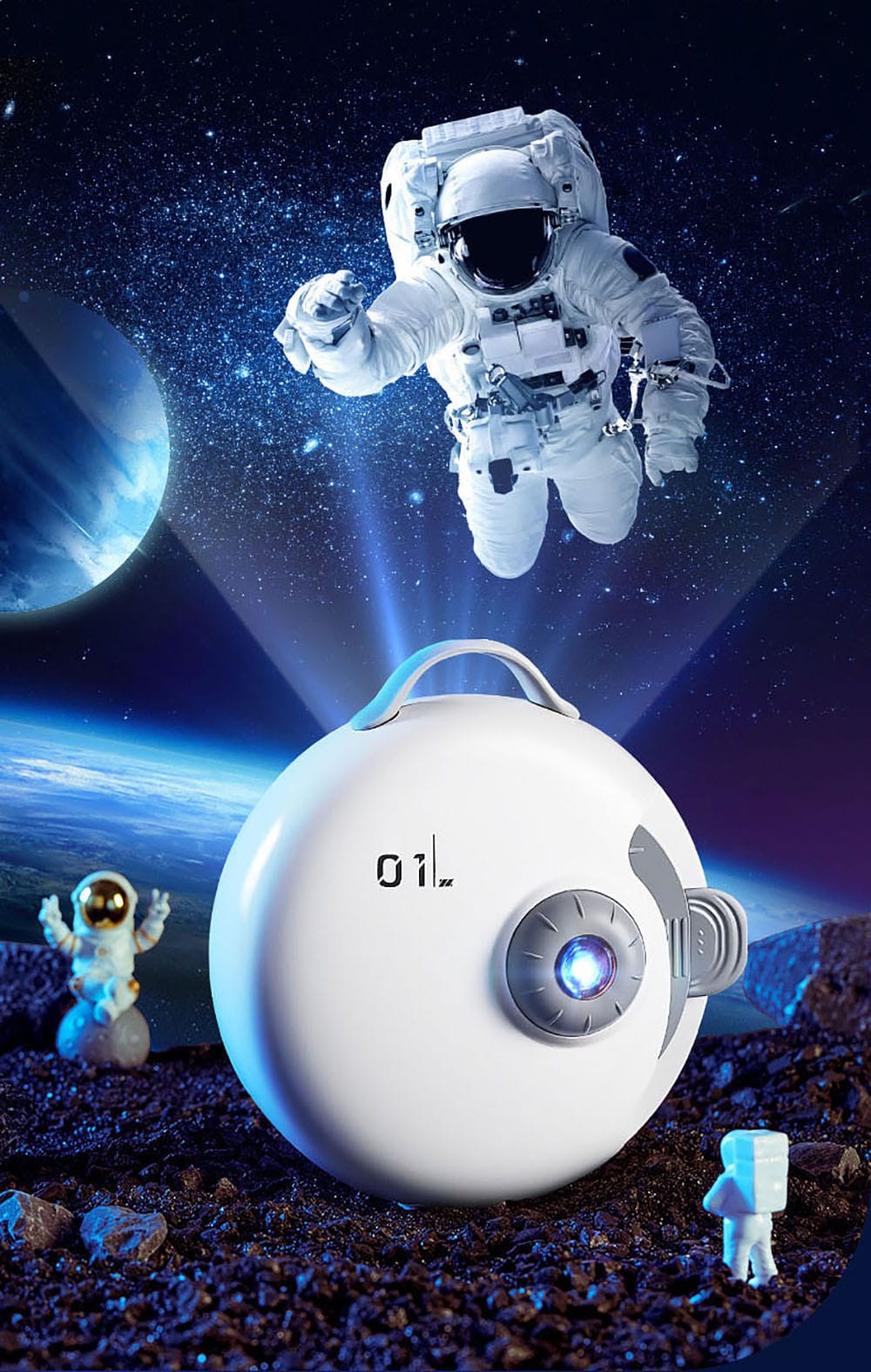 Sterrenhemel Bluetooth Nachtlampje Nachtlampen