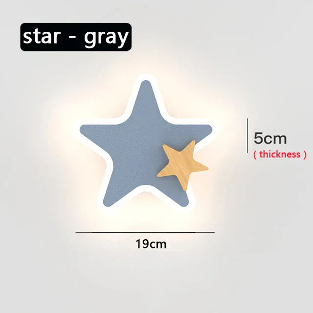 Sterrenwandlamp StellaWall LED Nachtlampje Kinderkamer Nachtlampen