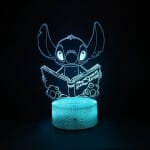 Stitch Disney 3D LED Nachtlampje Nachtlampen