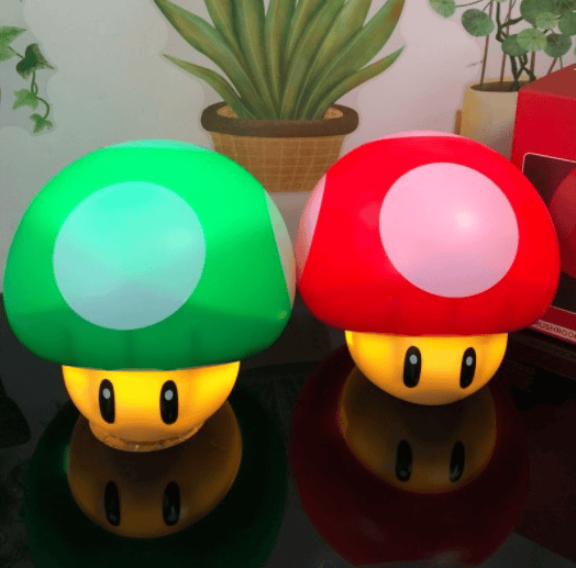 Super Mario Paddenstoel Nachtlampje Nachtlampen