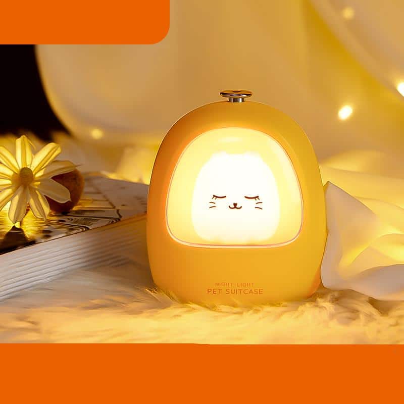 Tactiele Dieren LED Nachtlamp 12 cm Nachtlampen