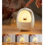 Tactiele Dieren LED Nachtlamp 12 cm Nachtlampen