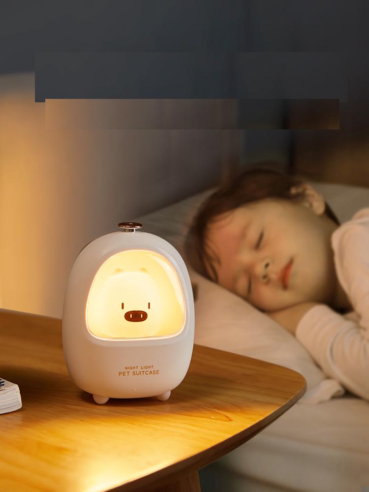 Tactiele Dieren LED Nachtlamp 12 cm Nachtlampen