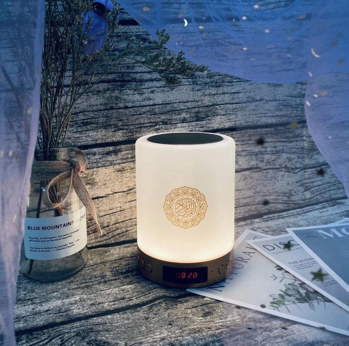 Tactisch Oplaadbaar Koranisch Bluetooth Nachtlampje Nachtlampen