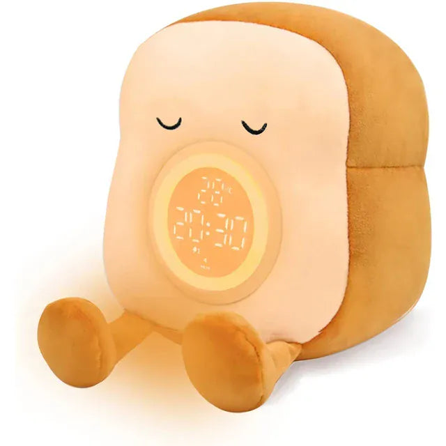 Toast Knuffeldier Wekker ToastiRise Nachtlampen