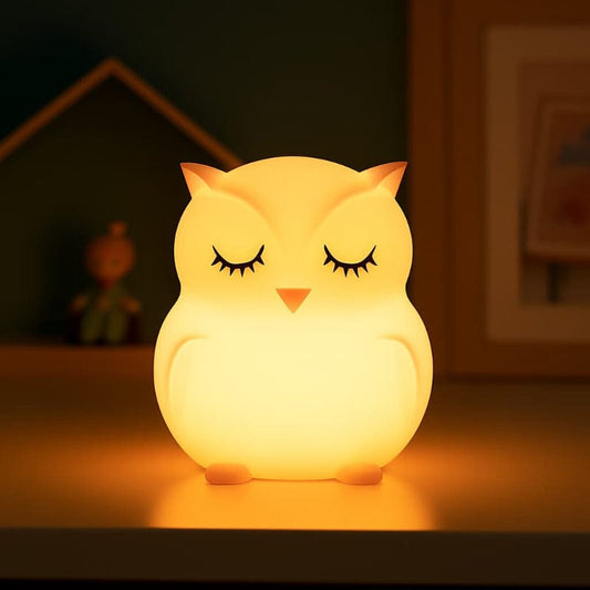 Uil Nachtlampje OwlGlow RGB LED Nachtlampen