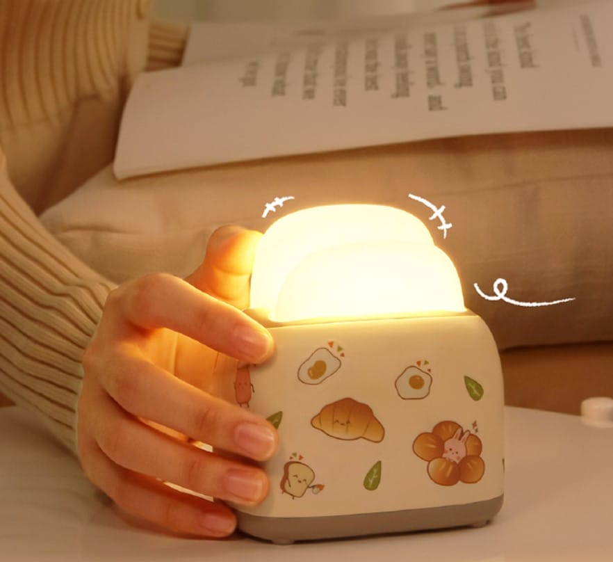 USB Oplaadbaar Broodrooster LED Nachtlampen