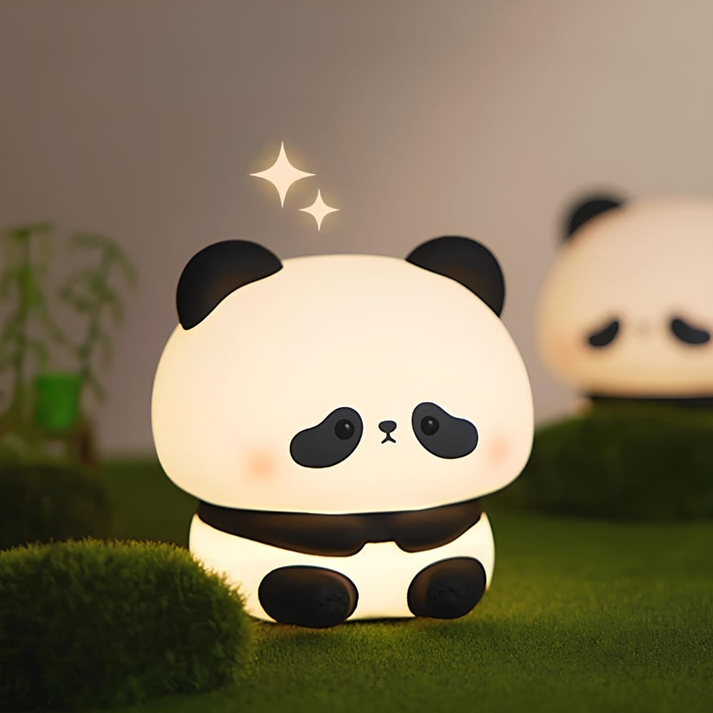 USB Oplaadbaar Panda Nachtlampje Nachtlampen