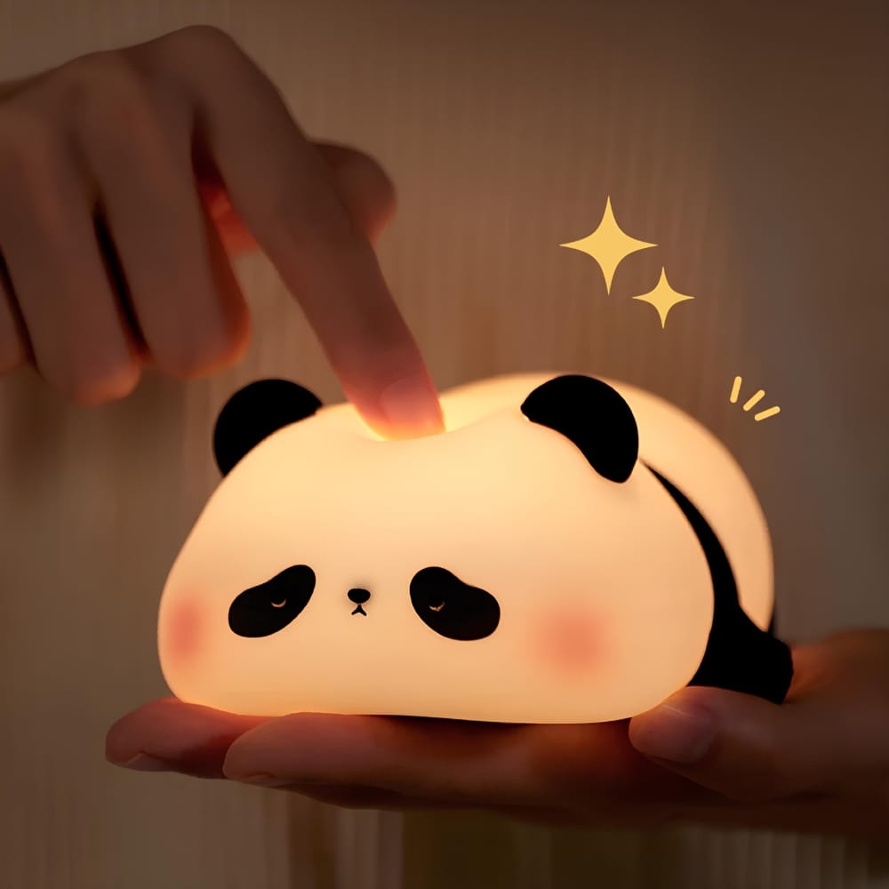 USB Oplaadbaar Panda Nachtlampje Nachtlampen