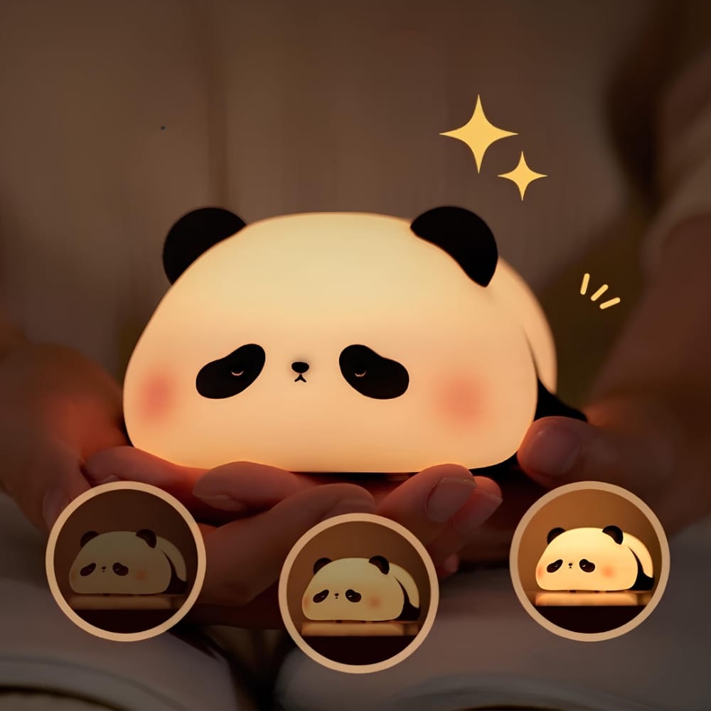 USB Oplaadbaar Panda Nachtlampje Nachtlampen