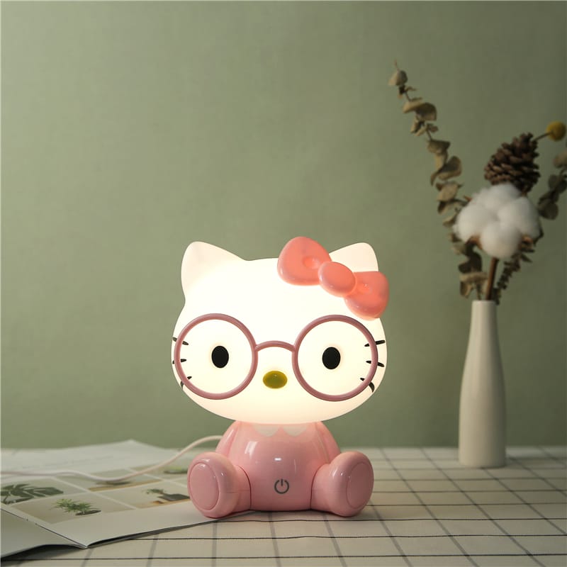 Hello Kitty Nachtlampje met Bril Nachtlampen
