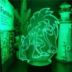 Lycanroc Pokémon LED Nachtlampje 22x16x6 cm Nachtlampen