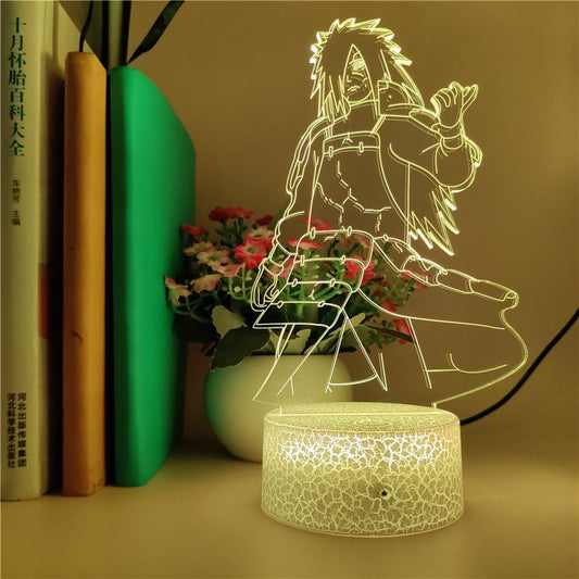 Naruto Uchiha Madara Nachtlampje Nachtlampen